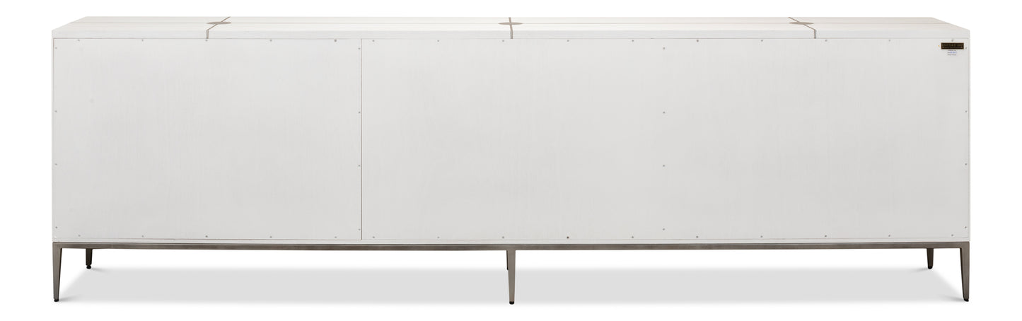 Sarreid - Barton Cabinet  Working White - White - Transitional