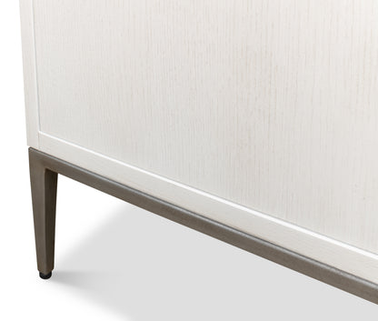 Sarreid - Barton Cabinet  Working White - White - Transitional