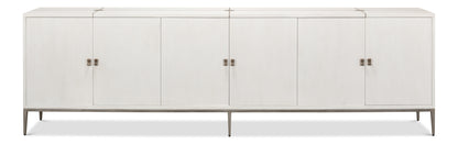 Sarreid - Barton Cabinet  Working White - White - Transitional