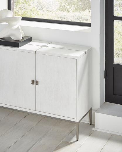 Sarreid - Barton Cabinet  Working White - White - Transitional