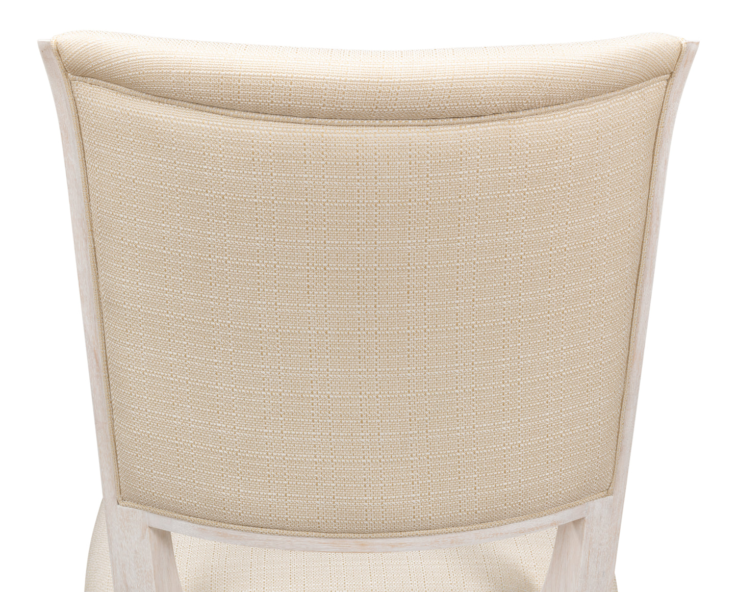 Sarreid - Elegant Dining Side Chair Whitewash Wht - White - Transitional - set of 2