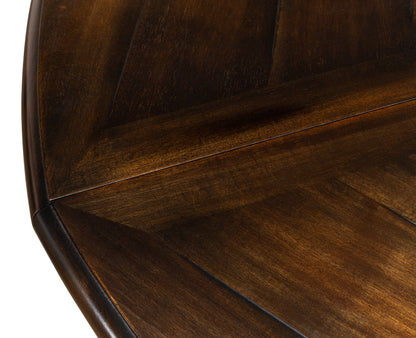 Sarreid - Walnut Jupe Dining Table  Ex-Large Ebony - Black - Traditional