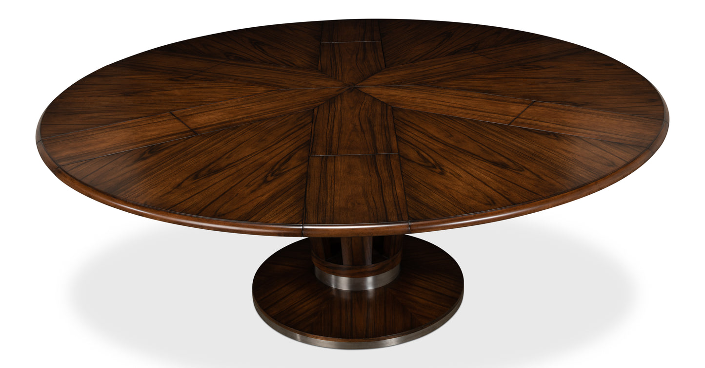Sarreid - Soho Jupe Dining Table  Large - Brown - Contemporary