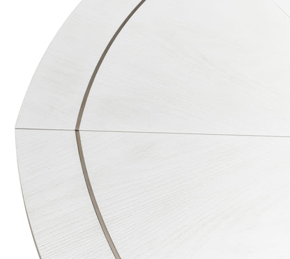 Sarreid - Sunset Jupe Dining Tbl Med Working White - White - Transitional