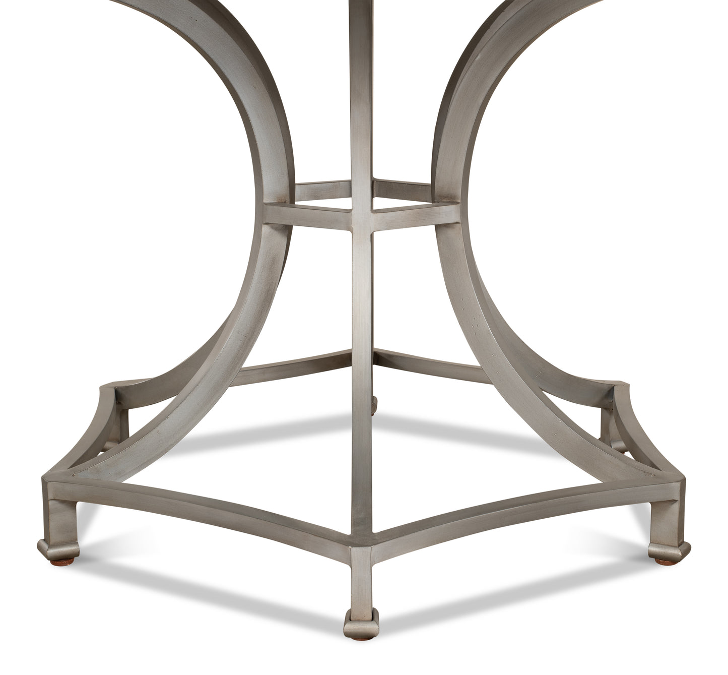 Sarreid - Sunset Jupe Dining Tbl Med Working White - White - Transitional