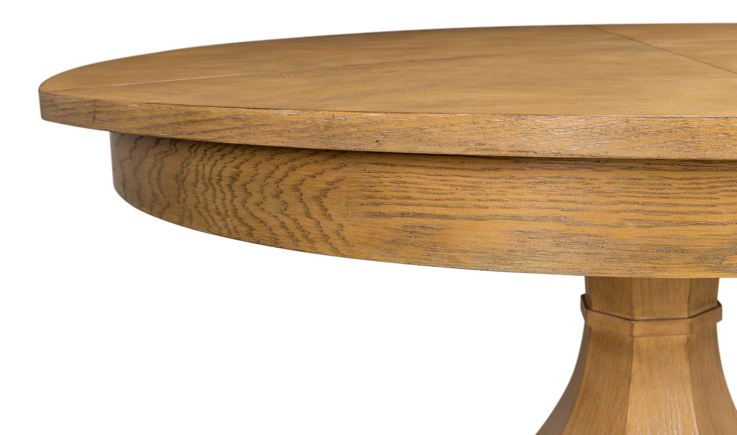 Sarreid - Giselle Jupe Dining Tbl Lg Heather Grey - Grey - Transitional