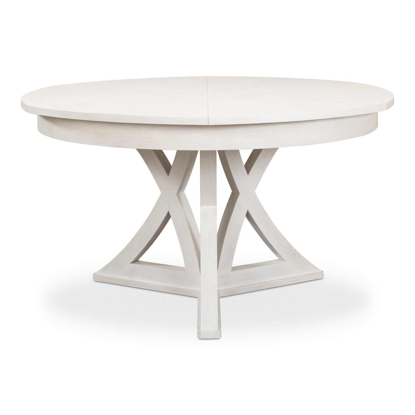 Sarreid - Casual Jupe Dining Table  Working Wht Md - White - Transitional