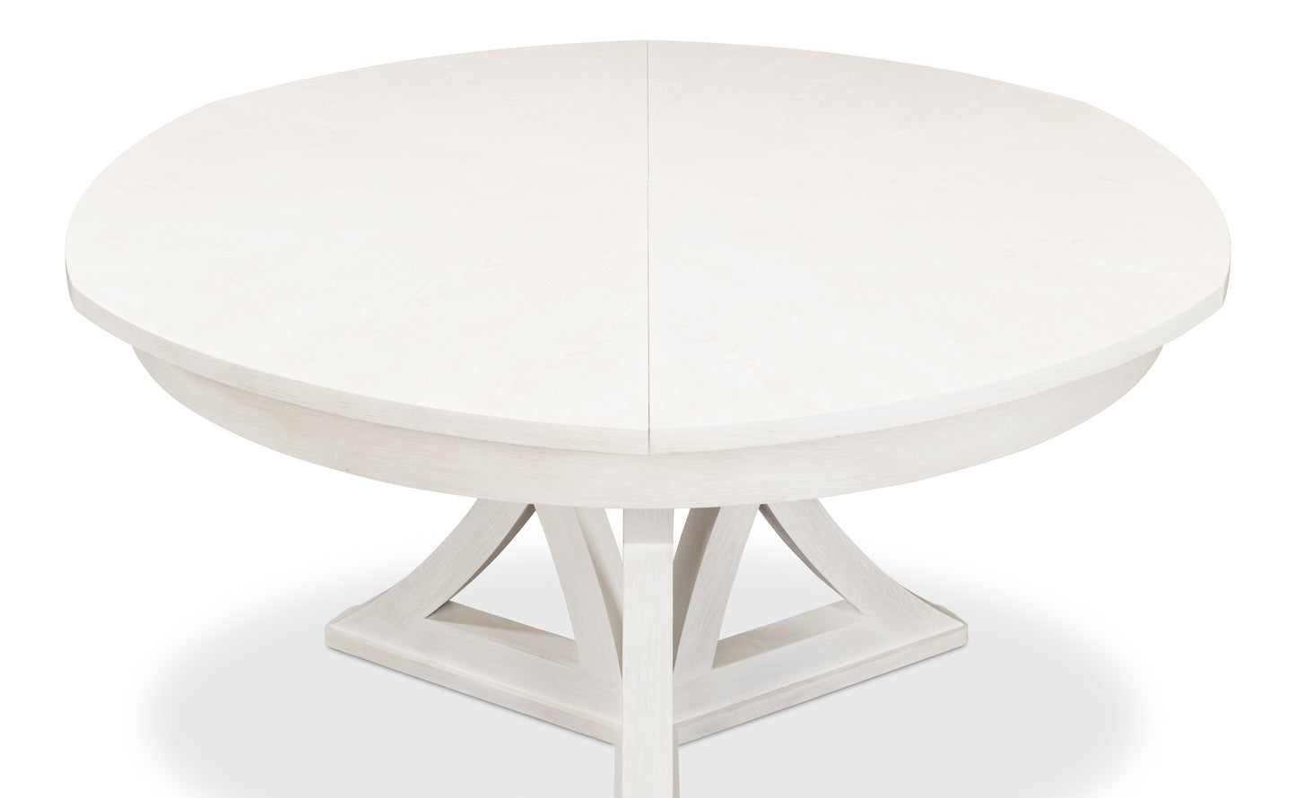 Sarreid - Casual Jupe Dining Table  Working Wht Md - White - Transitional