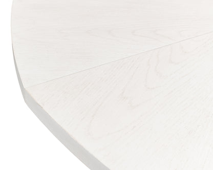 Sarreid - Casual Jupe Dining Table  Working Wht Md - White - Transitional