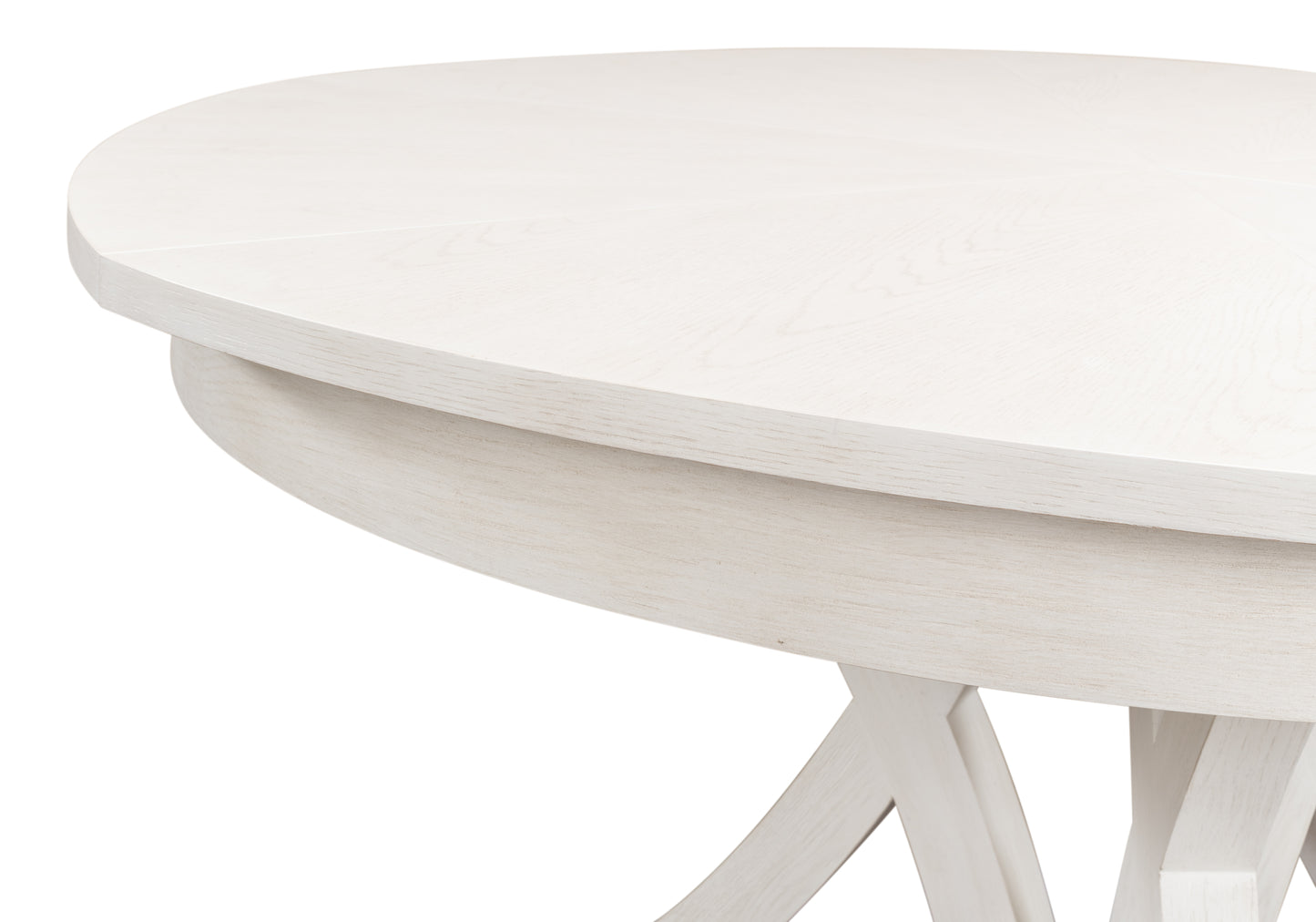 Sarreid - Casual Jupe Dining Table  Working Wht Md - White - Transitional