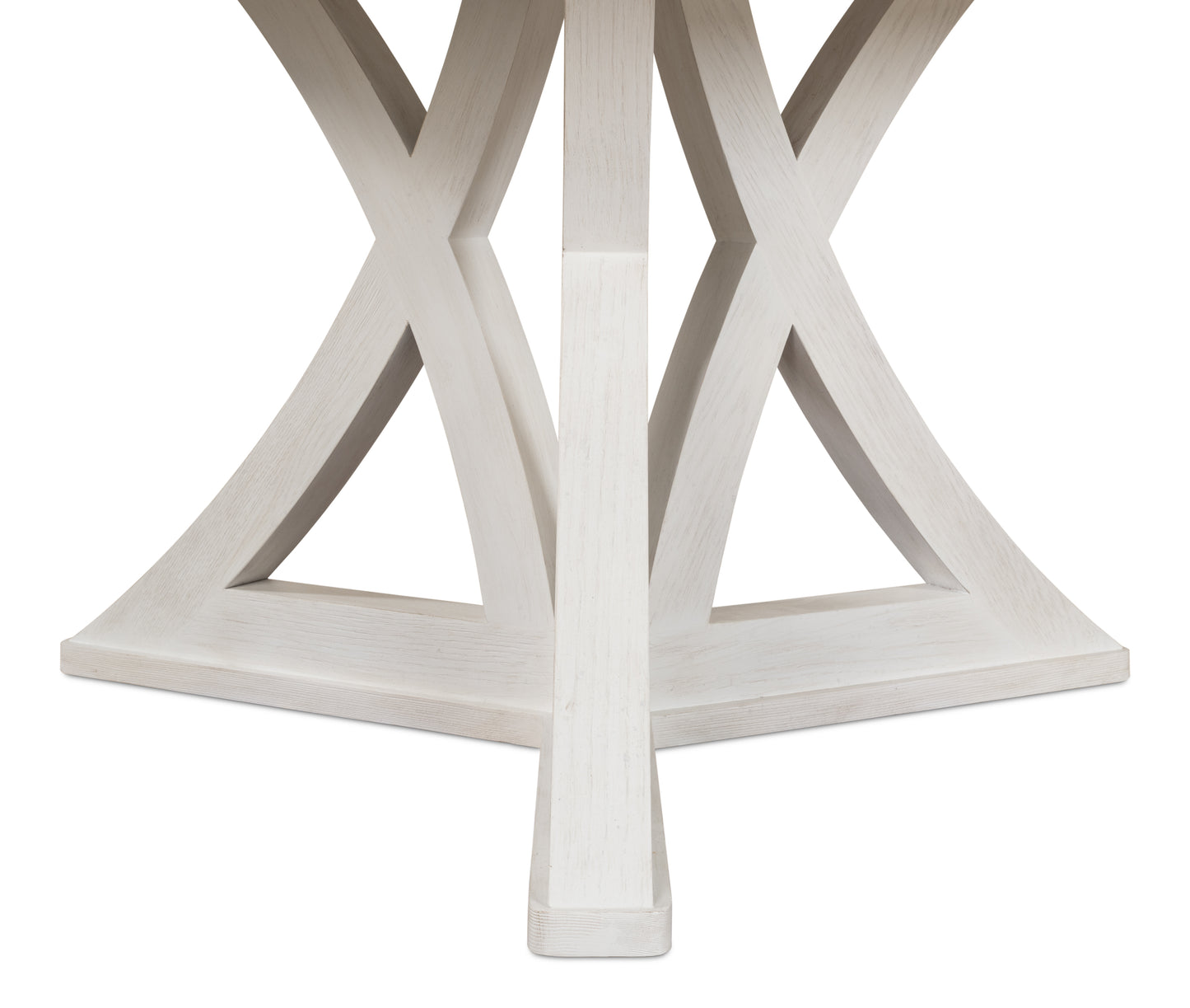 Sarreid - Casual Jupe Dining Table  Working Wht Md - White - Transitional