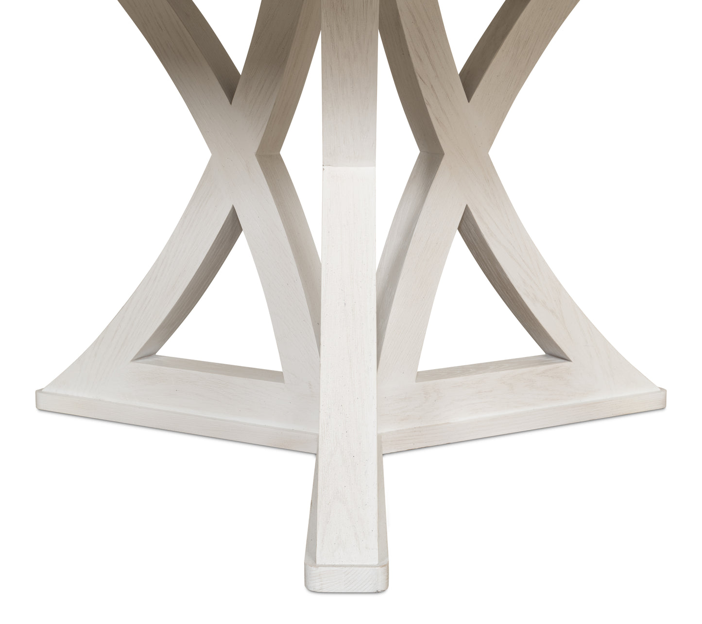 Sarreid - Casual Jupe Dining Table Working Wht Lg - White - Transitional
