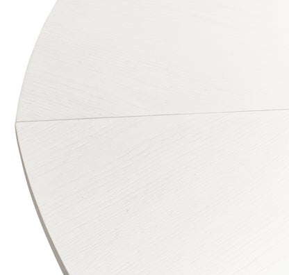 Sarreid - Casual Jupe Dining Table  Small Work Wht - White - Transitional