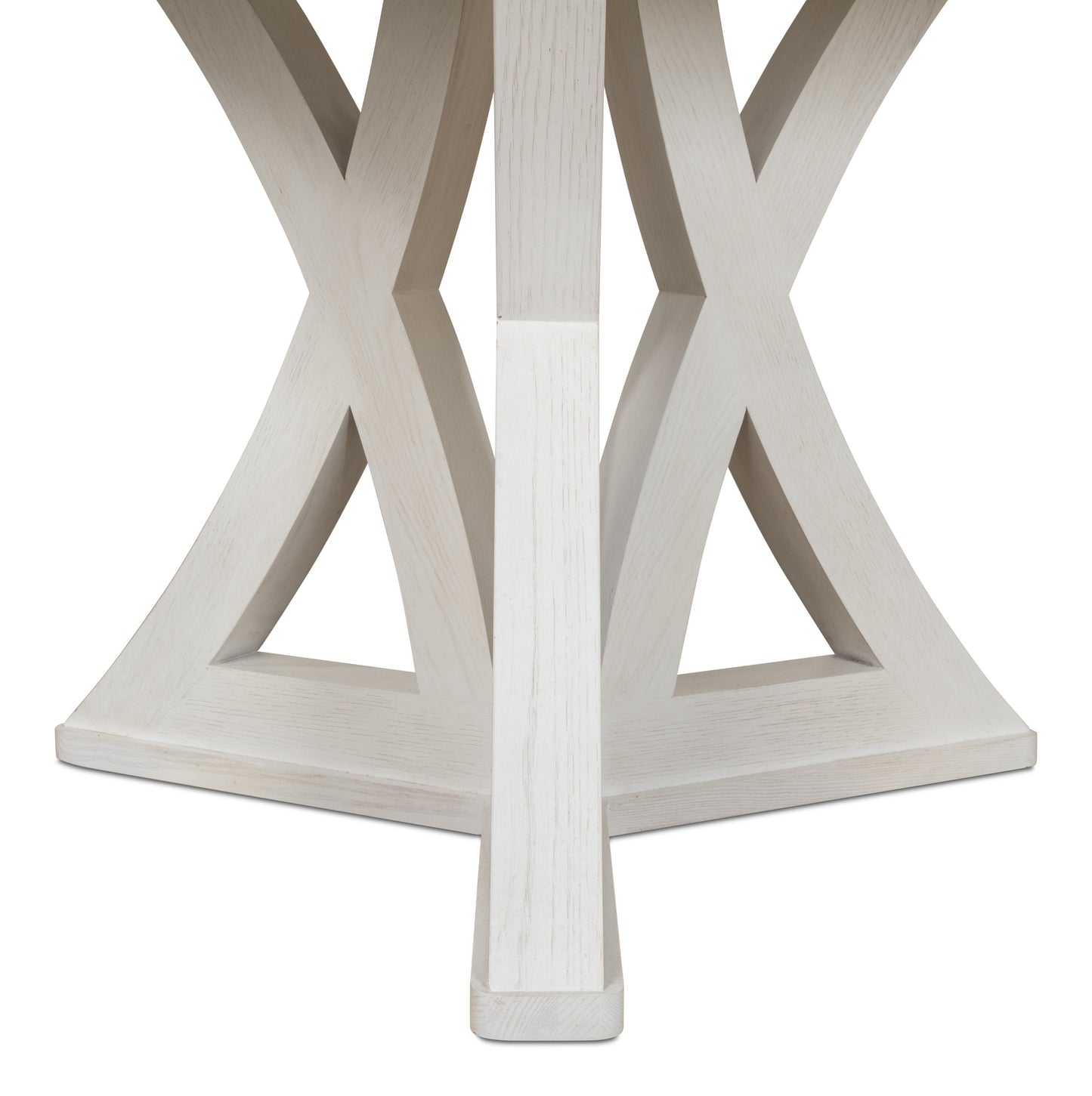 Sarreid - Casual Jupe Dining Table  Small Work Wht - White - Transitional