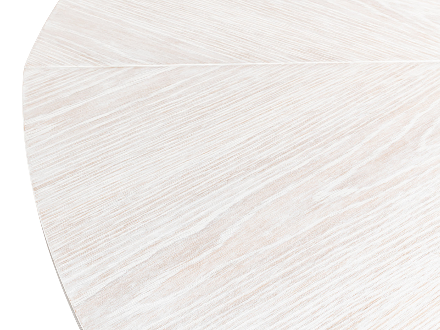 Sarreid - Casual Jupe Dining Table Whtwash Wht Sm - White - Transitional