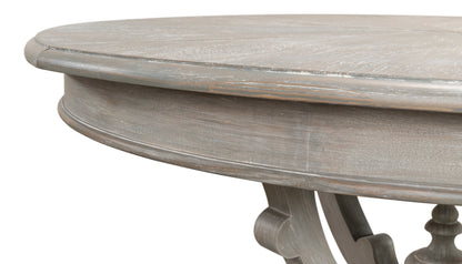 Sarreid - Arles Equestrian Jupe Dining Table - Grey - Traditional - extendable