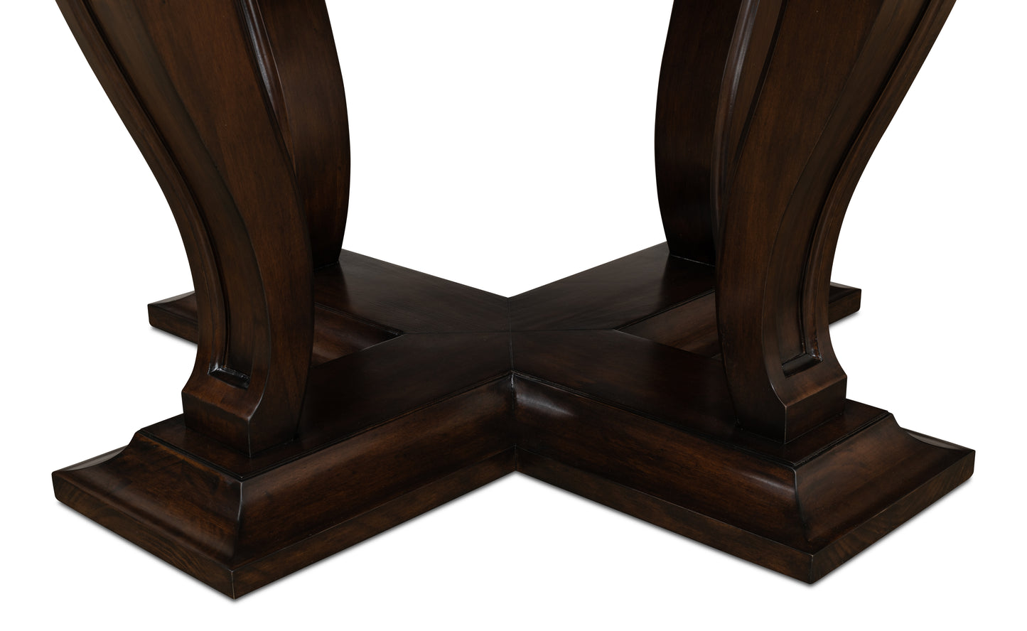 Sarreid - Metropolitan Jupe Dining Tbl  Med Umbria - Black - Contemporary