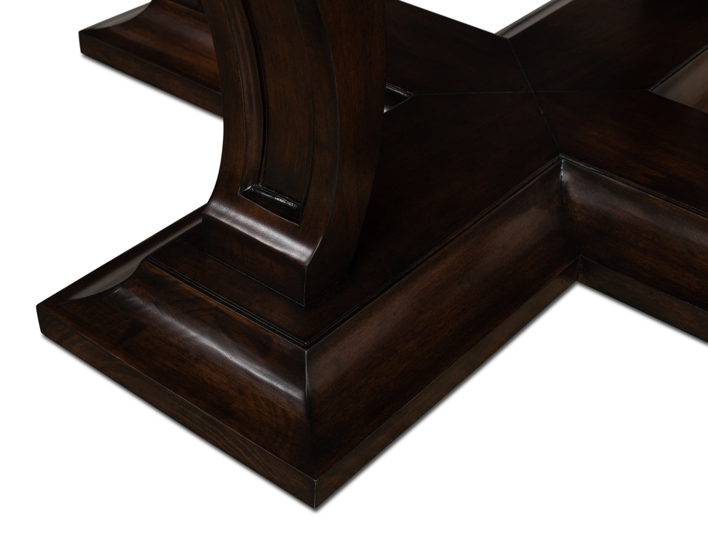 Sarreid - Metropolitan Jupe Dining Tbl  Med Umbria - Black - Contemporary