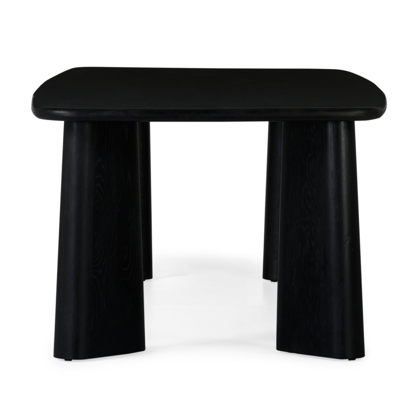 Union Home Laurel Rectangle Dining Table Black, 96", Oak Wood - DIN00097 - Union Home Furniture - $2830.00