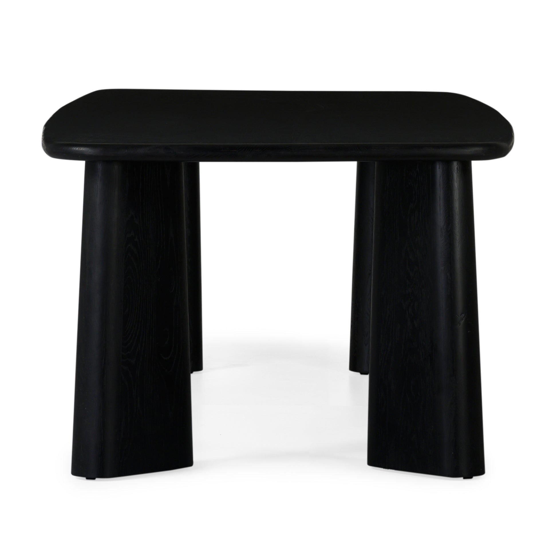 Union Home Laurel Rectangle Dining Table Black, 96", Oak Wood - DIN00097 - Union Home Furniture - $2830.00