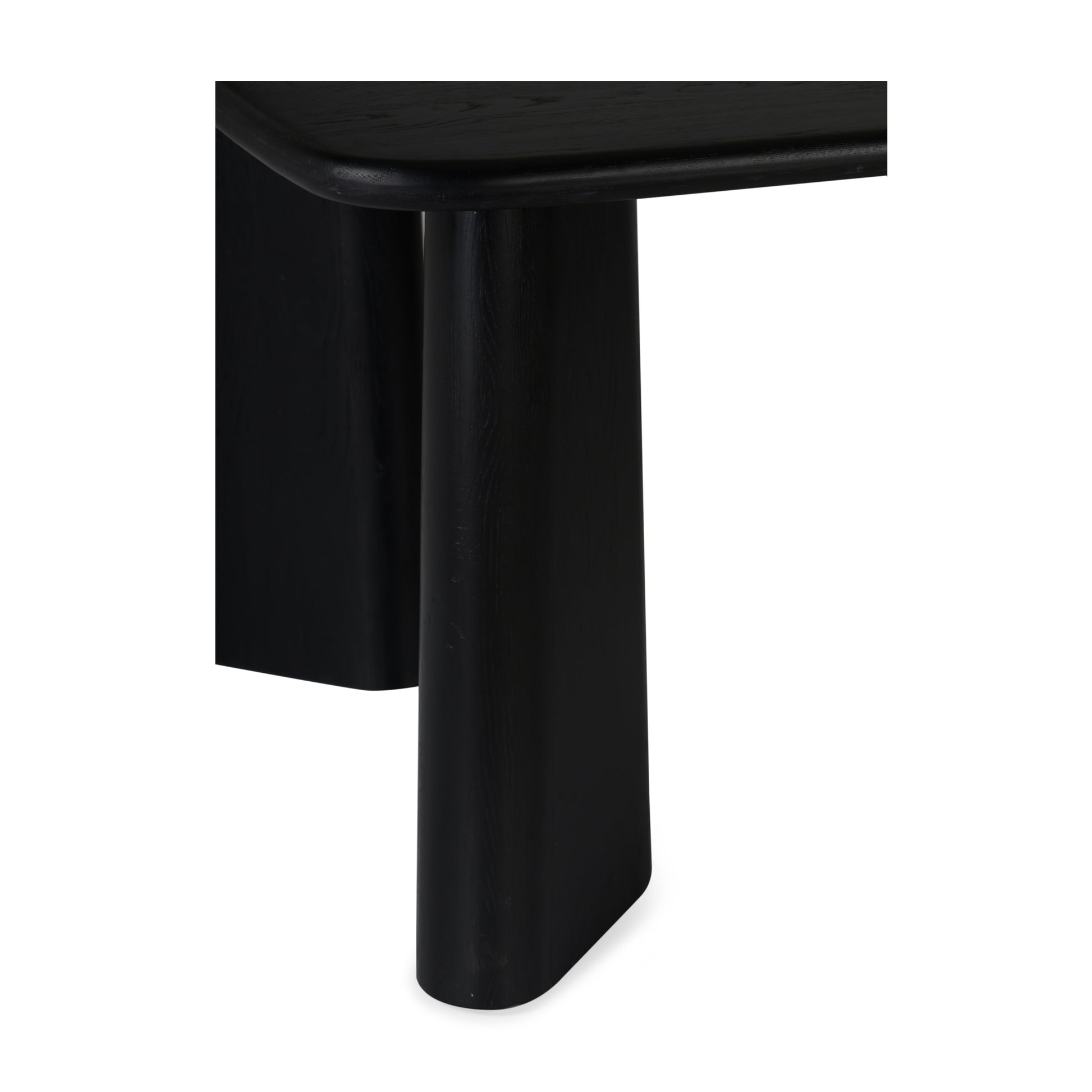 Union Home Laurel Rectangle Dining Table Black, 96", Oak Wood - DIN00097 - Union Home Furniture - $2830.00