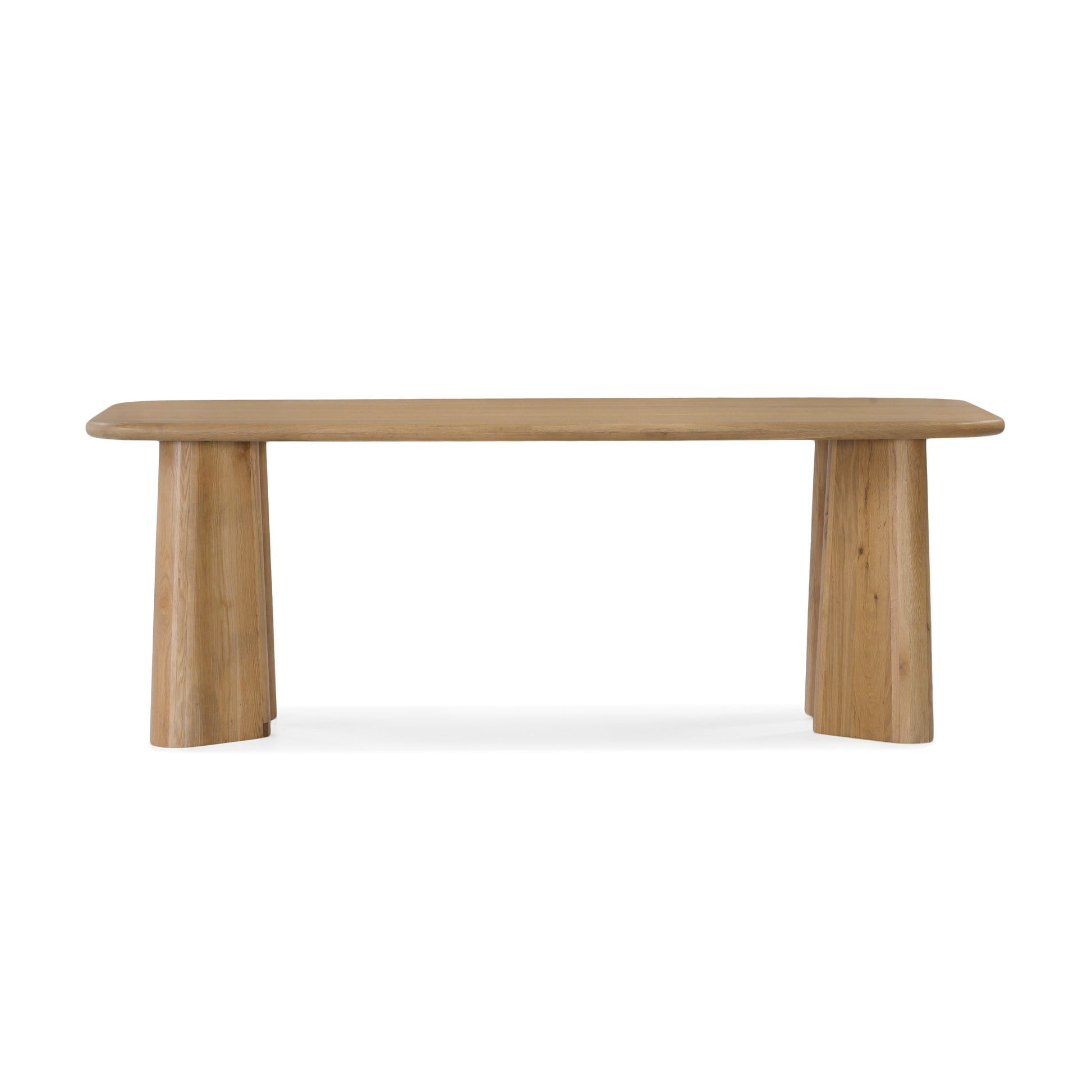 Union Home Laurel Rectangle Dining Table Natural, Oak Wood, 84" - DIN00108 - Union Home Furniture - $2662.00