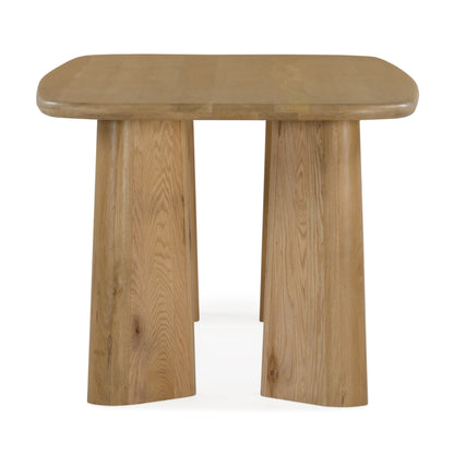Union Home Laurel Rectangle Dining Table Natural, Oak Wood, 84" - DIN00108 - Union Home Furniture - $2662.00