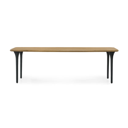 Union Home Etro Rectangle Dining Table Natural Oak Wood 96" - DIN00114 - Union Home Furniture - $2302.00