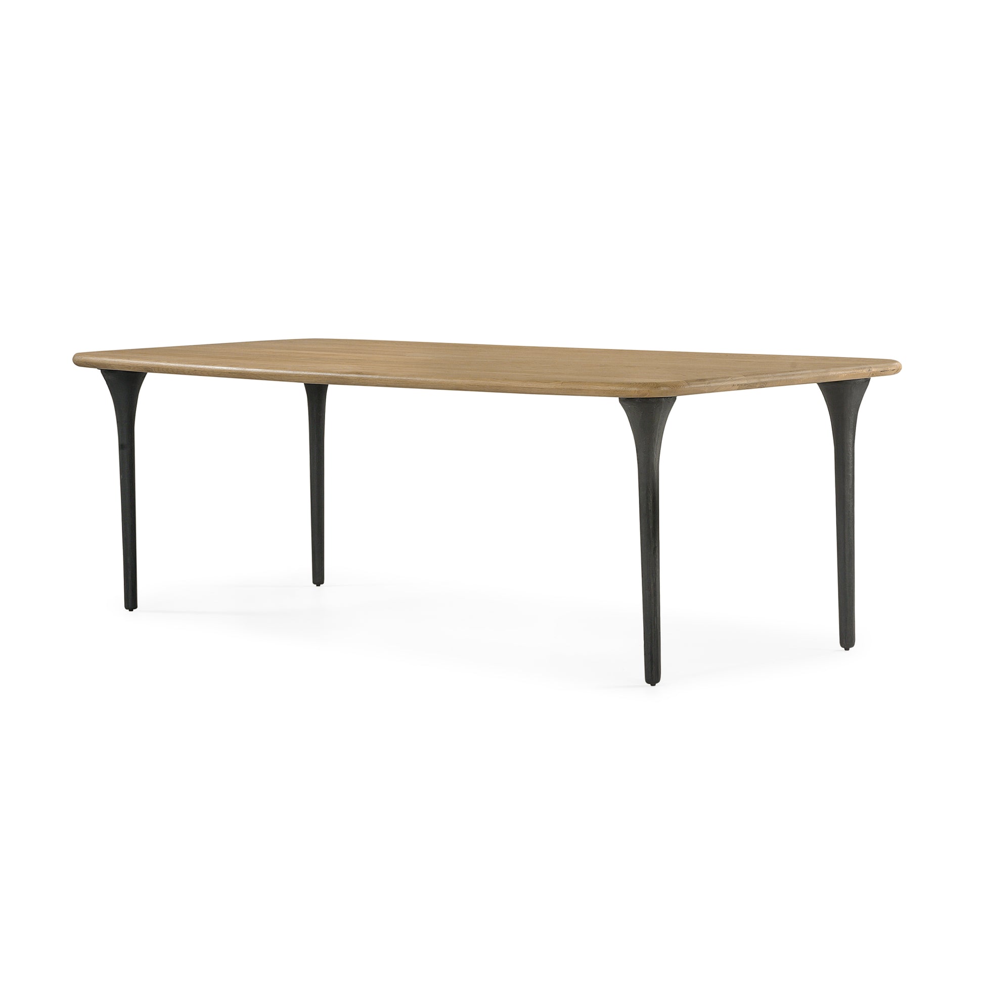 Union Home Etro Rectangle Dining Table Natural Oak Wood 96" - DIN00114 - Union Home Furniture - $2302.00
