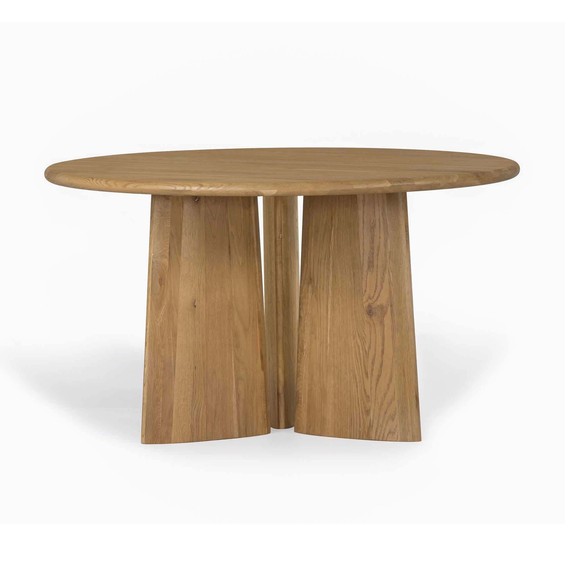 Union Home Laurel Round Dining Table Natural, Oak Wood, Eco Friendly, 52" - DIN00217 - Union Home Furniture - $2508.00