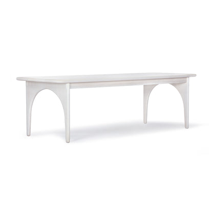 Union Home Luna Rectangle Modern Dining Table White, 96" Oak Wood - DIN00277 - Union Home Furniture - $2254.00