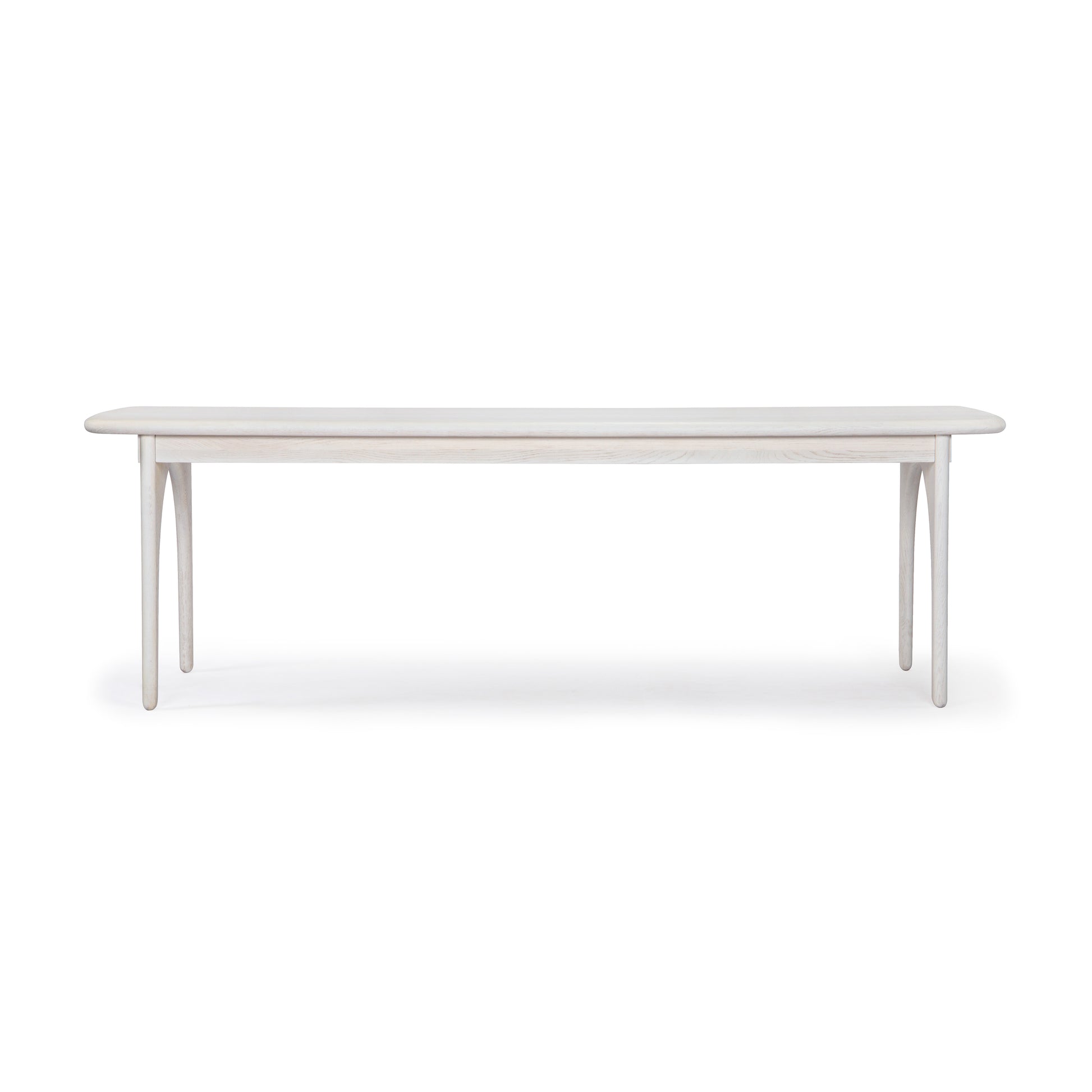 Union Home Luna Rectangle Modern Dining Table White, 96" Oak Wood - DIN00277 - Union Home Furniture - $2254.00