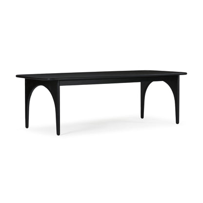 Union Home Luna Rectangle Modern Dining Table, Charcoal, 96" - DIN00280 - Union Home Furniture - $2254.00