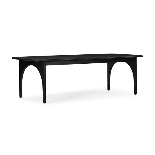 Union Home Luna Rectangle Modern Dining Table, Charcoal, 96" - DIN00280 - Union Home Furniture - $2254.00