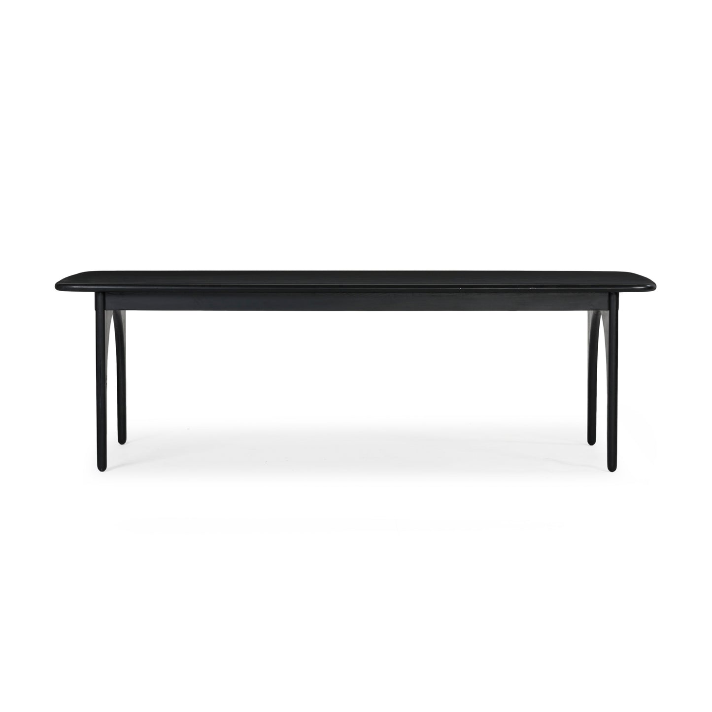 Union Home Luna Rectangle Modern Dining Table, Charcoal, 96" - DIN00280 - Union Home Furniture - $2254.00