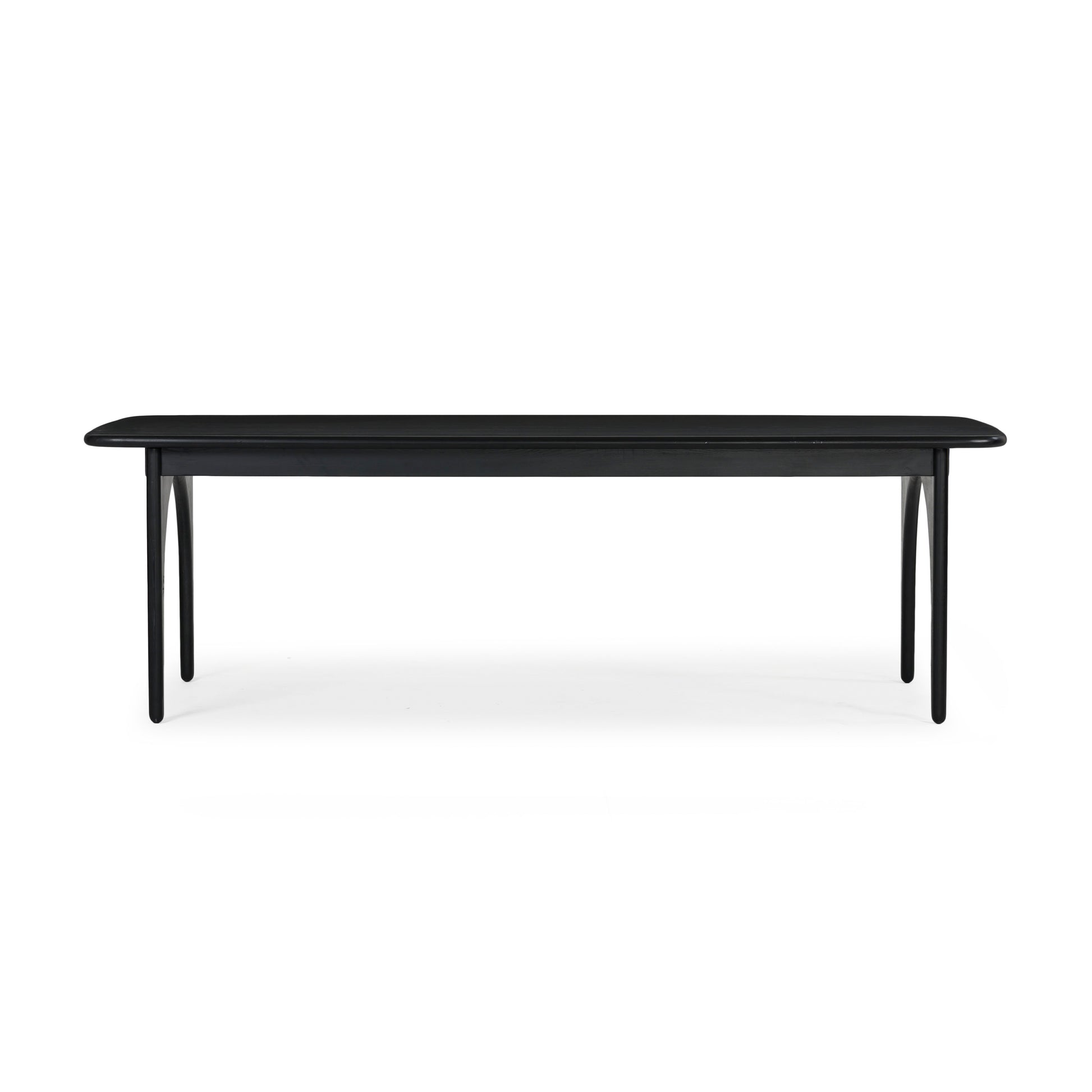 Union Home Luna Rectangle Modern Dining Table, Charcoal, 96" - DIN00280 - Union Home Furniture - $2254.00