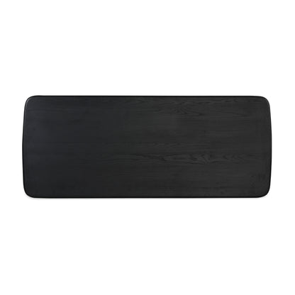 Union Home Luna Rectangle Modern Dining Table, Charcoal, 96" - DIN00280 - Union Home Furniture - $2254.00