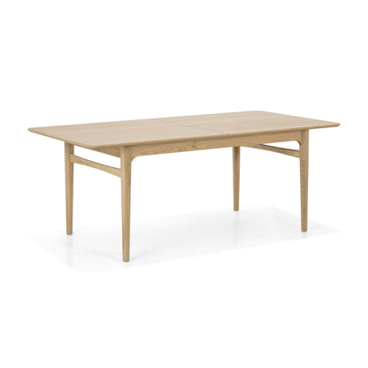 Union Home Hudson Extension Rectangle Dining Table Natural Oak Wood 78"-98" - DIN00344 - Union Home Furniture - $2484.00