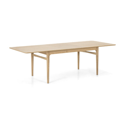Union Home Hudson Extension Rectangle Dining Table Natural Oak Wood 78"-98" - DIN00344 - Union Home Furniture - $2484.00