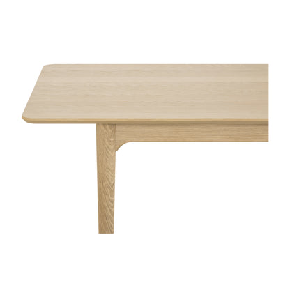 Union Home Hudson Extension Rectangle Dining Table Natural Oak Wood 78"-98" - DIN00344 - Union Home Furniture - $2484.00