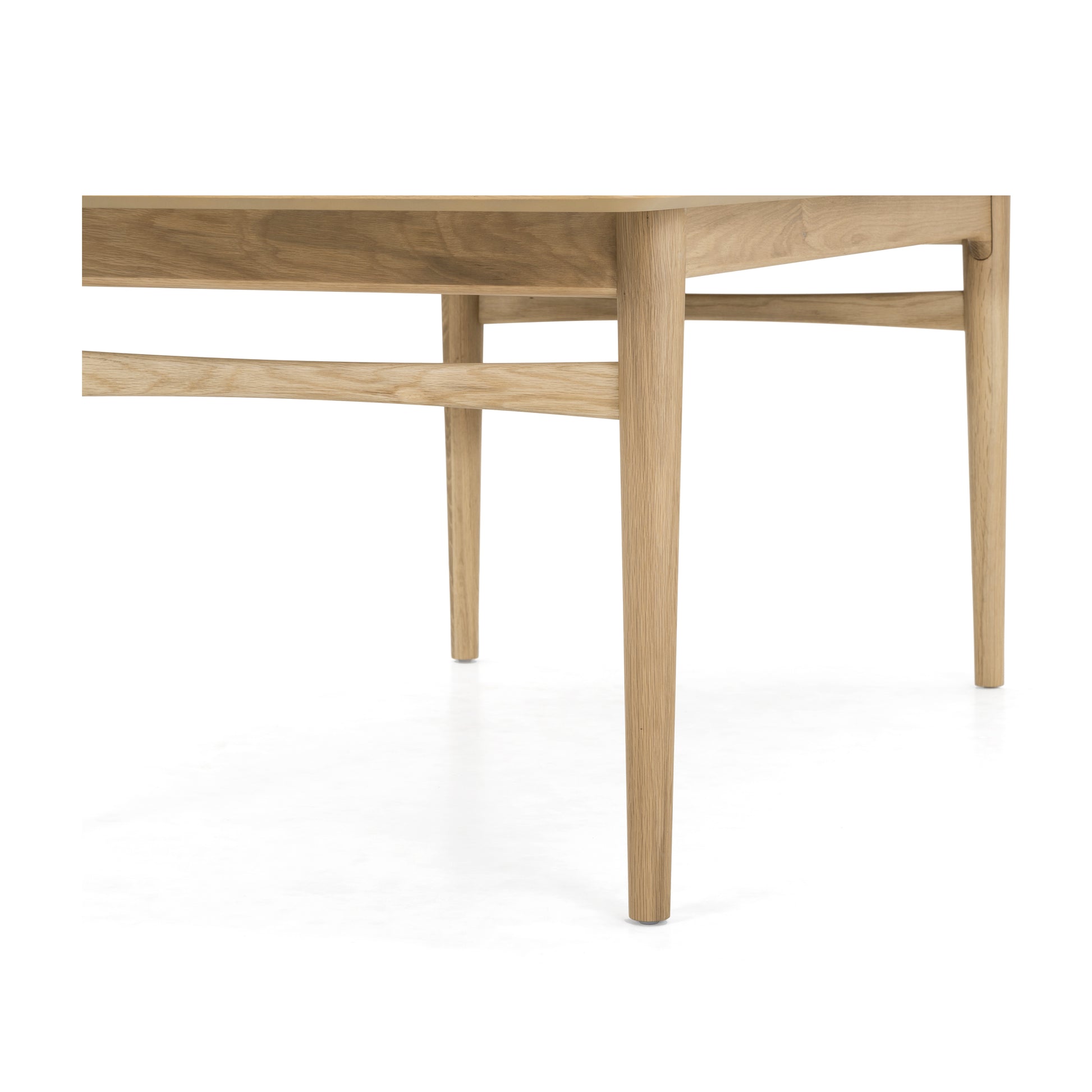 Union Home Hudson Extension Rectangle Dining Table Natural Oak Wood 78"-98" - DIN00344 - Union Home Furniture - $2484.00