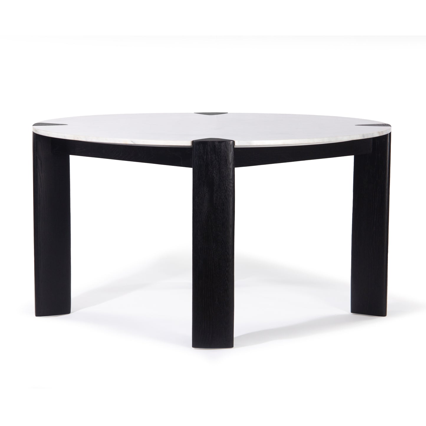 Union Home Elio Round Dining Table Black, Marble Top 56" - DIN00358 - Union Home Furniture - $1909.00