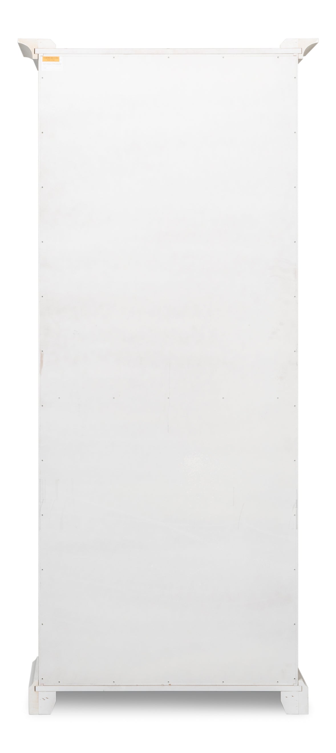 Sarreid - Open Shelf Bookcase  Cortina White - White - Transitional