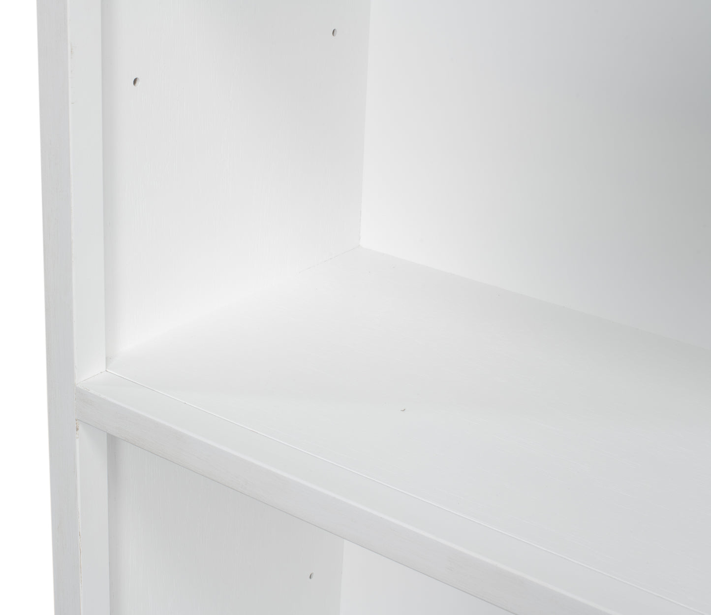 Sarreid - Open Shelf Bookcase  Cortina White - White - Transitional