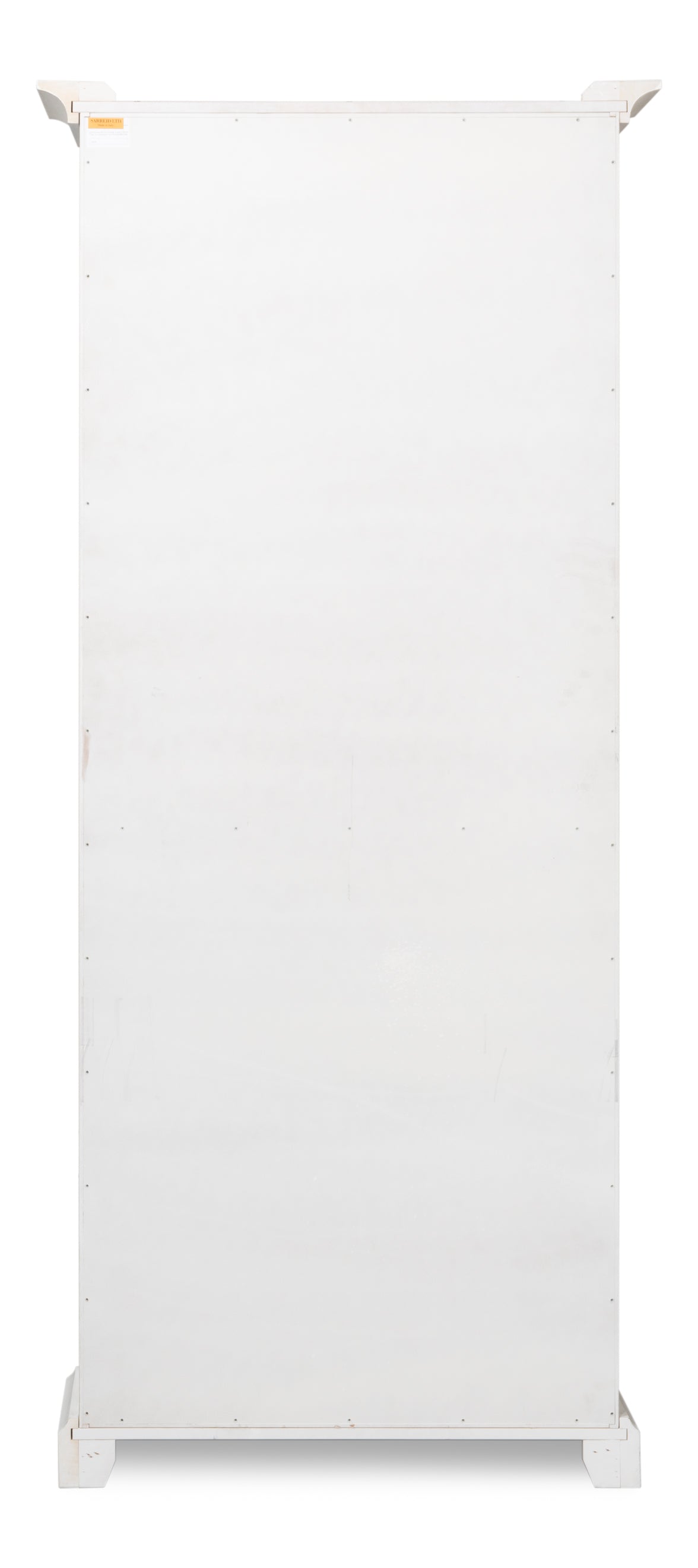 Sarreid - Bookcase With Doors  Cortina White - White - Transitional