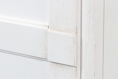 Sarreid - Bookcase With Doors  Cortina White - White - Transitional