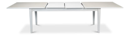 Sarreid - Elton Butterfly Dining Table White - White - Eclectic
