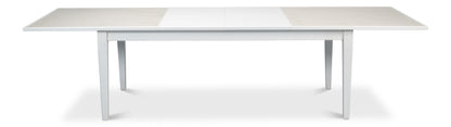 Sarreid - Elton Butterfly Dining Table White - White - Eclectic