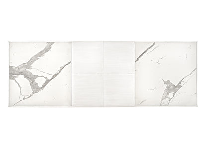 Sarreid - Elton Butterfly Dining Table White - White - Eclectic