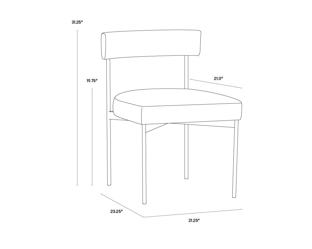 Sunpan Seneca Dining Chair - Set Of 2
